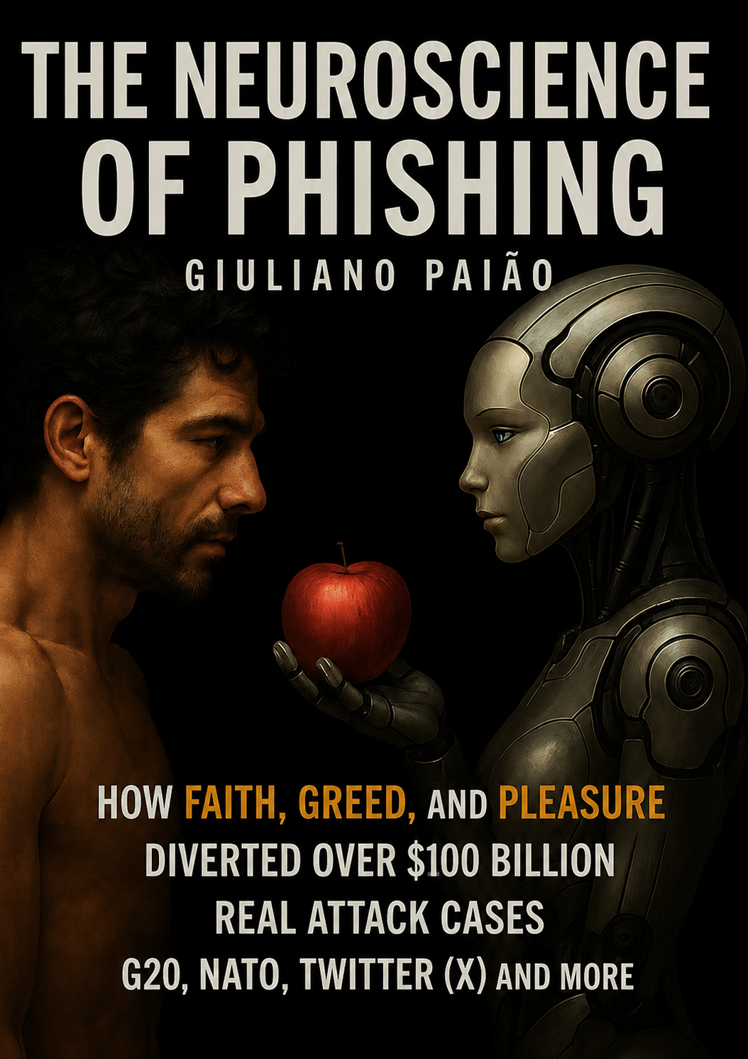 Capa em inglês do livro The Neuroscience of Phishing